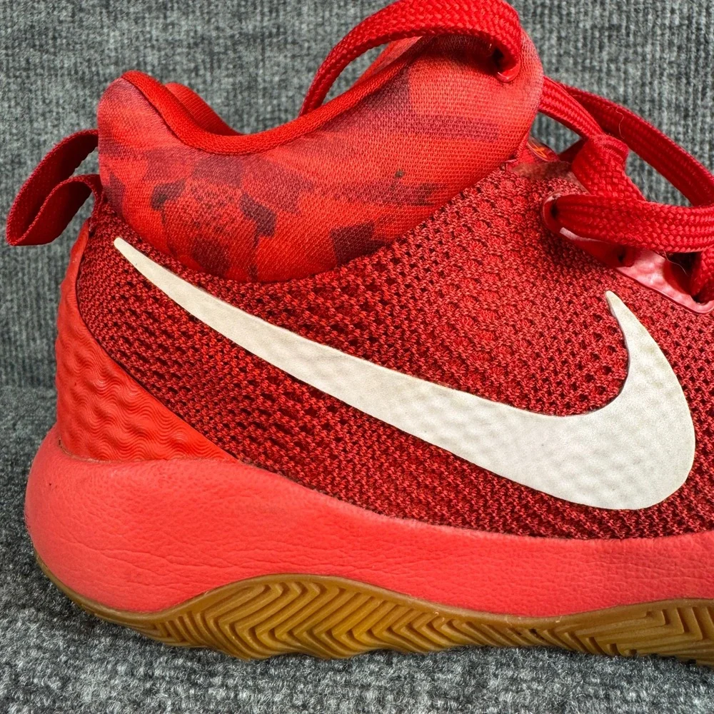 Nike Zoom Rev 2017 University Red Gum Basketball Shoes 906874-600 Mens 11